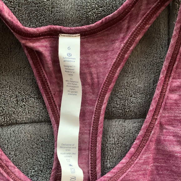 Lululemon tank top - Picture 3 of 3